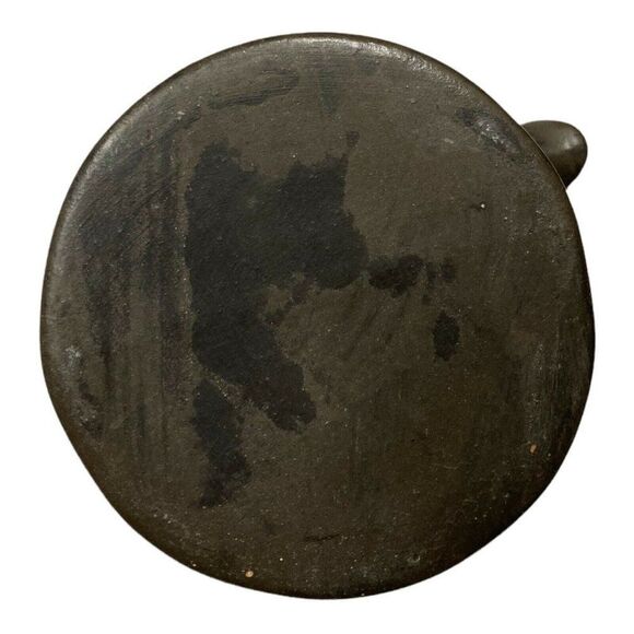 Leopoldo de Mexico Pottery Mug with Handle Red Clay Folk Art Tribal Man 7 1/2” - Picture 4 of 4